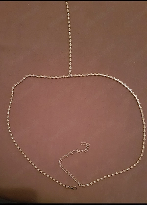 Körperkette + Nippelclips Erotikschmuck Set