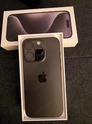iPhone 15 Pro 128 GB Black Titanium