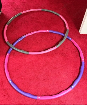 2 x Hula Hoop Reifen 