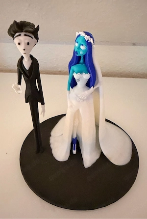 Corpse & Bride 3 D Figur oder Tortenfigur 
