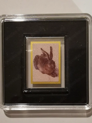 Goldbarren "Albrecht Dürer - Der Hase" 1 500 oz 999er Feingold