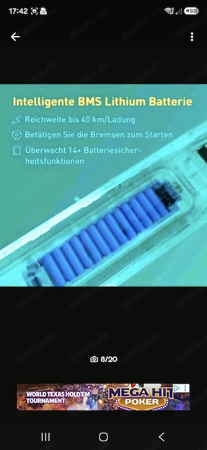 E scooter Niu Kqi 2 pro Neuwertig 