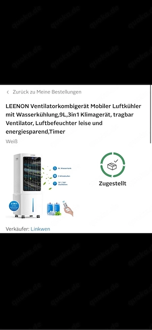 klimagerät luftkühler