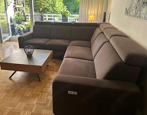 Vito Benefit 2.0 Eck Sofa   Couchgarnitur  Mocca Top Zustand