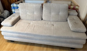 Hochwertiges Sofa, Schlafsofa mit Liftomatik und Topper