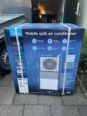 Midea PortaSplit Cool Mobile Split Klimaanlage A++ 12000 BTU 2,35kW NEU & OVP