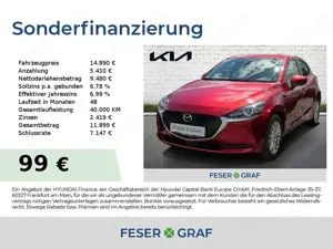 Mazda 2 SKYACTIV-G M Hybrid 1.5 8-fach-bereift Navi