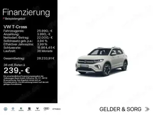 Volkswagen T-Cross 1.0 TSI R-Line Matrix*AHK*ACC*DAB+