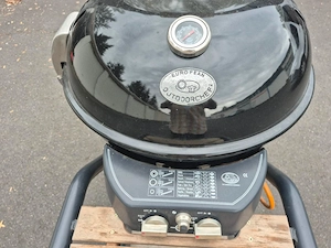 European Outdoorchef Gasgrill Rundgrill mit Thermometer