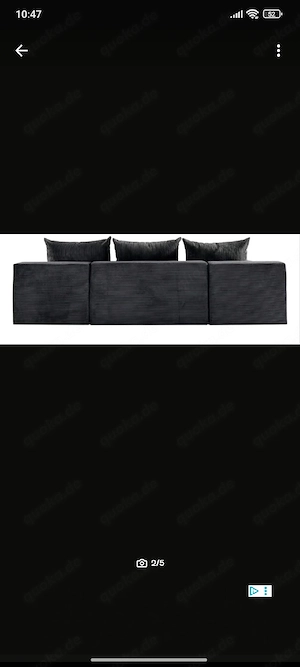 sofa in u form 