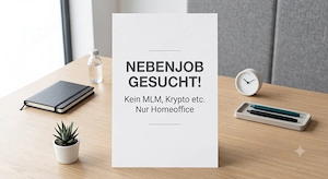 Suche Nebenjob (kein Network, Krypto etc.)