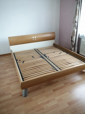 Doppelbett Holz 180 x 200 cm mit Lattenrost