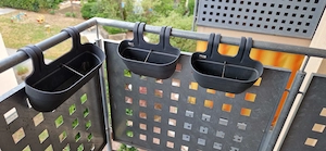 Balkon Blumenkästen 3 für1