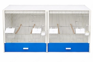 Graf Zuchtbox 82 x 30 x 40 für Wellensittiche Kanarien Zuchtbox Zuchtkäfig