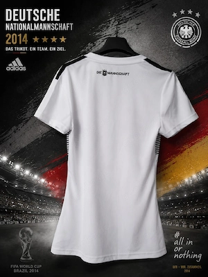 Adidas DFB Home-Trikot WM 2014 Damen