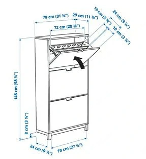 Ikea Ställ Stall Schuhschrank Bild 2