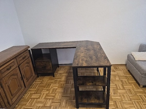 Schreibtisch mit Ecke  Eckschreibtisch