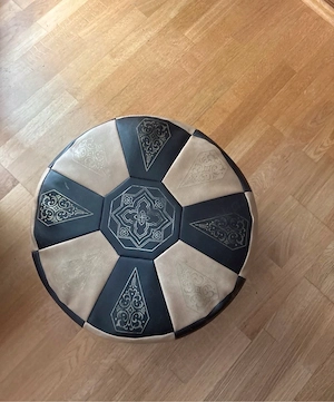 Marokanischer Leder Pouf