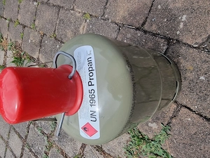 Gasflasche 5 Kilo leer eigentumsflasche