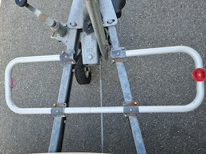 Fahrradträger für 2 Räder für Wohnwagen