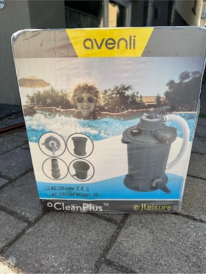 Pool Sandfilterpumpe neu&originalverp.