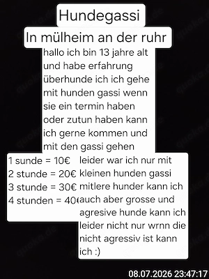 hundegassi in mülheim 