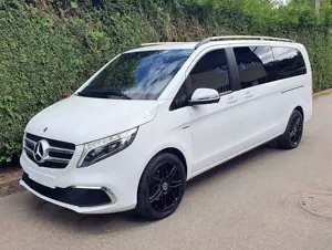 Mercedes-Benz V 300 V300 4MATIC EXTRALANG LEDER/LÜFT STANDH 3xeTÜR AHK LED 360KAM BURMESTER DAB AMG