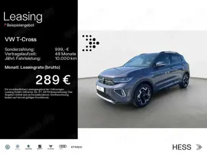 Volkswagen T-Cross R-Line 1.5 TSI DSG Kamera*Navi*AHK*Klima