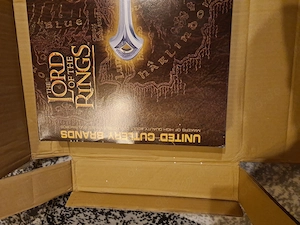 Herr der Ringe Anduril Flamme des Westens  Deko