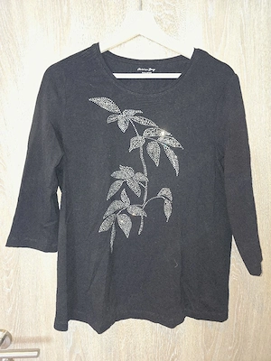 Christian Berg 2 Shirts Gr.44 Schwarz +Rose