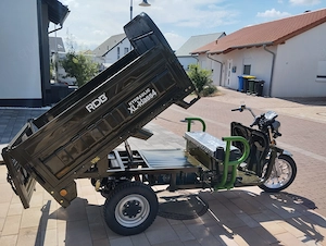 Cargo Trike Lasten Dreirad mit Hydraulik 100 % Elektro