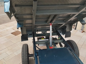 Cargo Trike Lasten Dreirad mit Hydraulik 100 % Elektro
