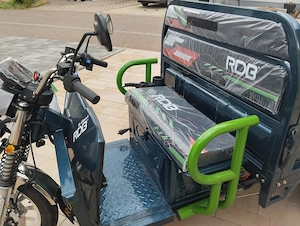 Cargo Trike Lasten Dreirad mit Hydraulik 100 % Elektro Bild 4