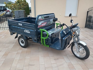 Cargo Trike Lasten Dreirad mit Hydraulik 100 % Elektro Bild 5