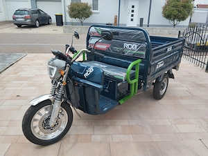 Cargo Trike Lasten Dreirad mit Hydraulik 100 % Elektro Bild 7