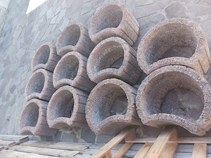 Betonpflanzringe