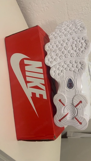 Nike Shox TL White   Metallic Silver   Größe 44   Neu