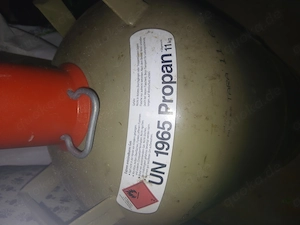 Zu Verschenken Gasflasche 11kg grau 