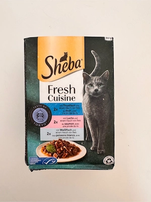 Sheba Fresh Cuisine Katzenfutter   neu