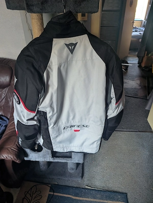 Dainese Tempest 3 D-Dry, Textiljacke wasserdicht  Herren Weiß