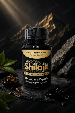 EXVital Mumijo Shilajit Kapseln- 120 Kapseln (1000 mg)