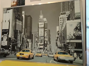 Bild New York Times Sqare -. yellow Taxis