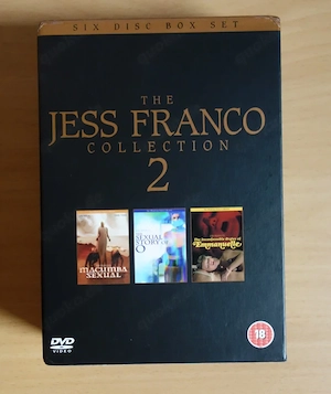  DVDs The Jess Franco Collection 2 UK 