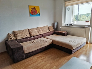 Mikrofaser Couchgarnitur 288 Breite