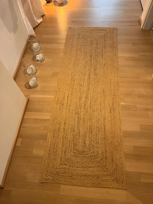 Benuta Juteläufer 70   200 cm   Natur Boho
