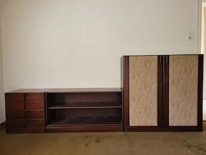Verschenke 4-teiliges Sideboard, Massivholz, vom Schreiner gefertigt 