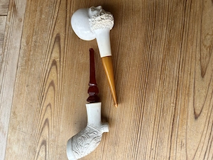 Alte Meerschaumpfeifen ca. 1920