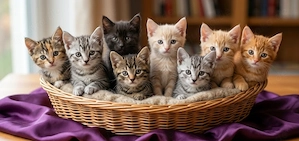  Charmante Katzenwelpen abzugeben   Bereit für ihr neues Abenteuer! 