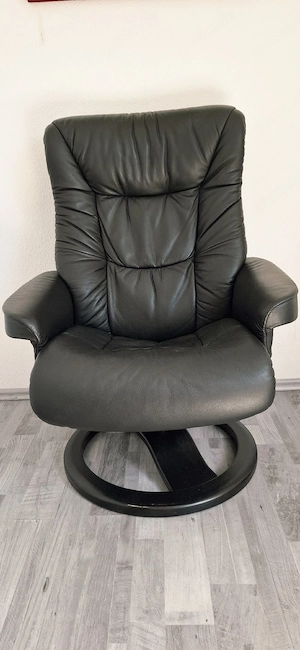 Bequemer TV-Sessel in Schwarz