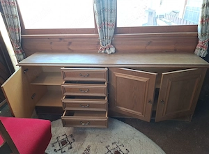 Sideboard Eiche rustikal
